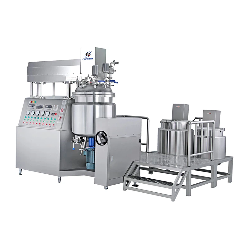 Spodnji homogenizer vakuumski mešalnik